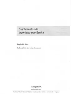Fundamentos de ingeniería geotécnica