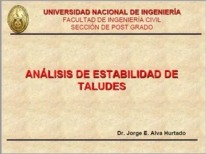 analisis de estabilidad de taludes
