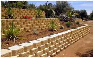 muro de contencion segmentado